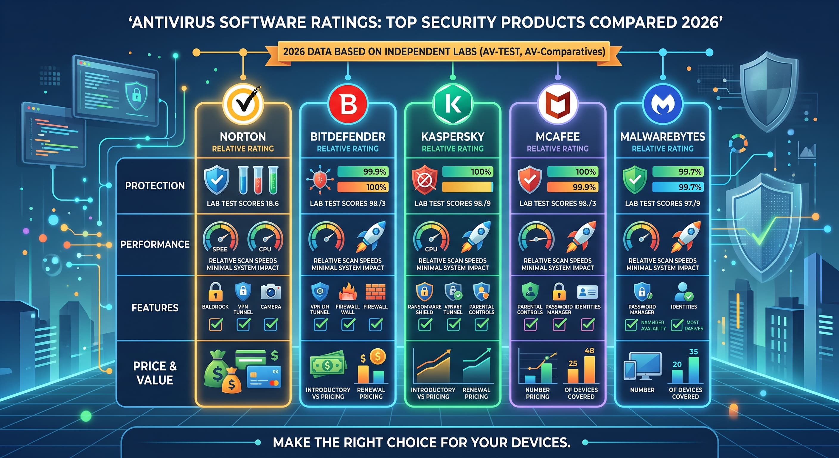 Antivirus Software Ratings: Top Security Products Compared